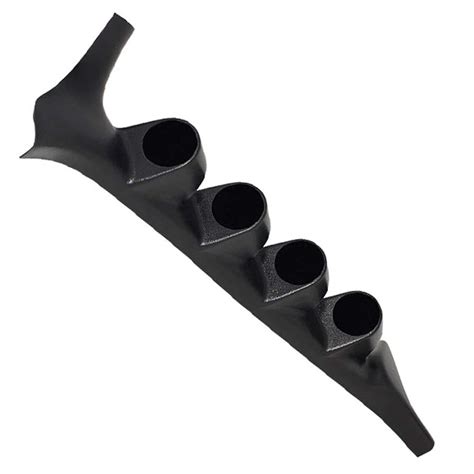 GlowShift Black Quad Pillar Gauge Pod for 1992-1997 Ford F-Series F-150 ...