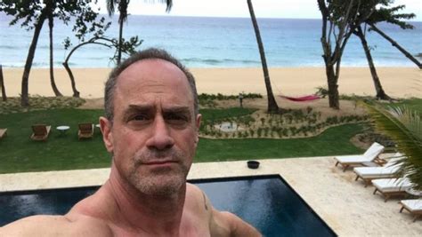 Christopher Meloni from the series 'Law and Order' posed naked: 'Case ...