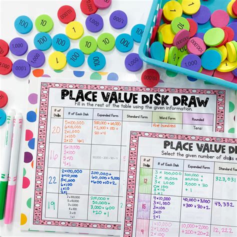 FREE Place Value Activity! - Teaching with a Mountain View - Worksheets ...
