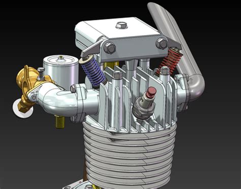 Image result for Miniature Internal Combustion Engine Kit