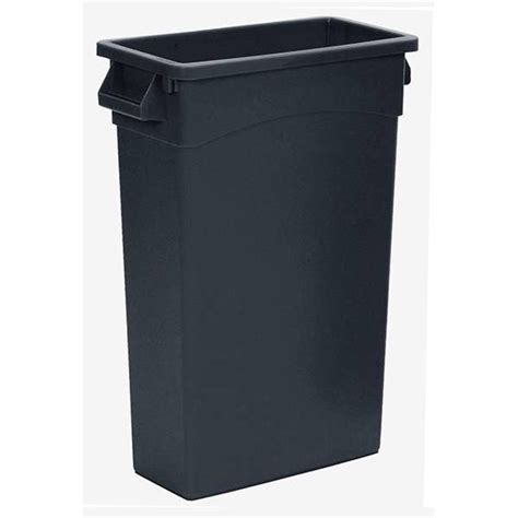 23 Gallon Slim Jim Gray Trash Can - Allé Designs