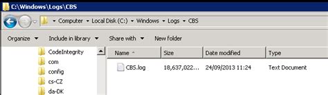 How to Open CBS.log File 的图像结果