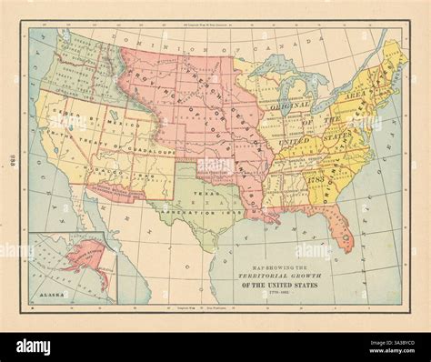 United states map 1776 hi-res stock photography and images - Alamy