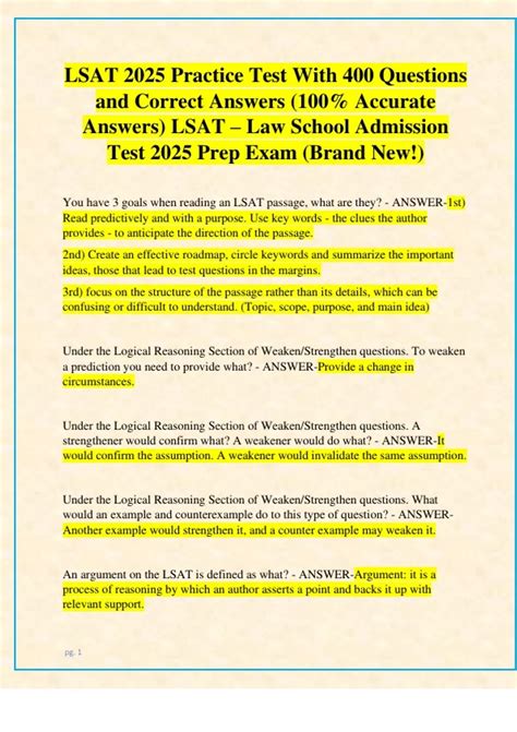 Image result for LSAT Exam Questions