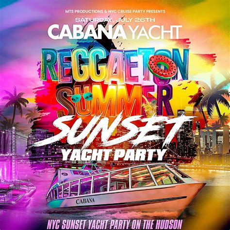 Best Latin Nightlife in Manhattan: Epic Party on Cabana Yacht