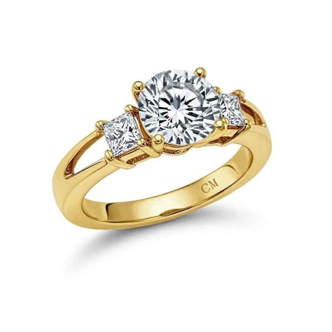 Celia Round Brilliant Lab Diamond Engagement Ring – JewelsLane – Jewelslane