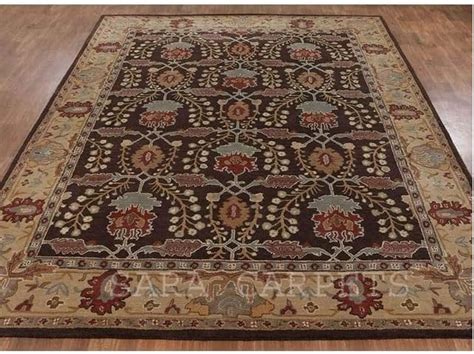 Buy Sara Carpets Abstract Living Room Rug, Area RugsHand Tufted Woollen ...