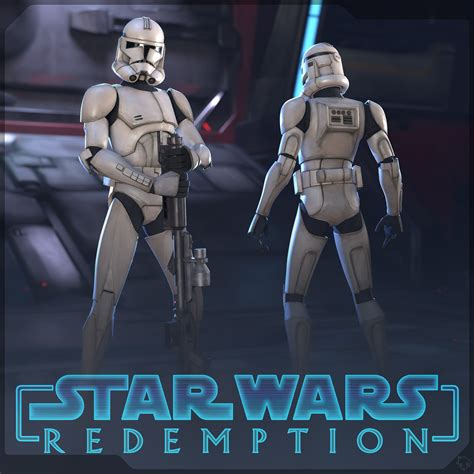 ArtStation - Star Wars - Redemption | Clone Troopers Phase II