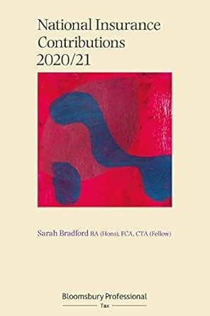 National Insurance Contributions 2020/21 (Core Tax Annuals) : Bradford ...