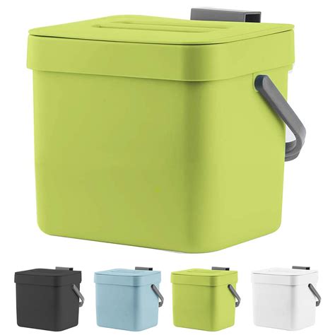 Amazon.com: LALASTAR Hanging Trash Can, Compost Bin Indoor Kitchen ...