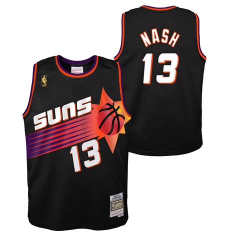 Phoenix Suns Steve Nash Hardwood Classics Jersey Steve Nash Jersey ...