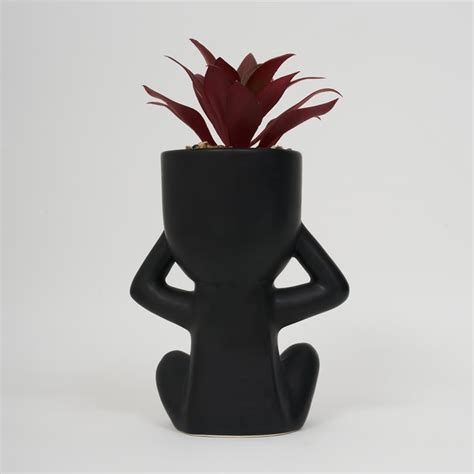 Buy Gloria Ceramic Human Planter from Home Centre at just INR 699.0