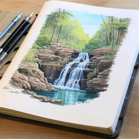 25 Landscape Drawing Ideas: Inspiration for Your Next Masterpiece ...