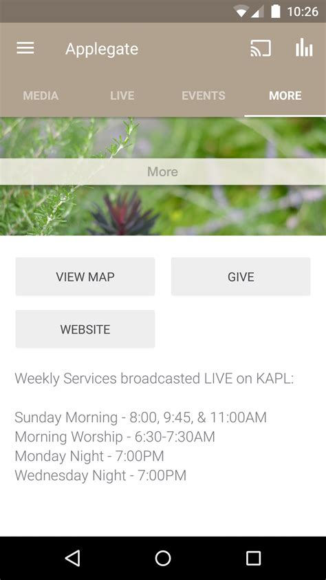 Amazon.com: Applegate Christian Fellowship