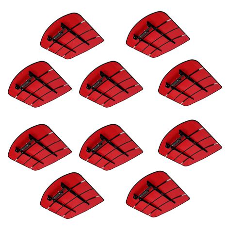 Buy ECOTRIC 10 Sets Tractor Canopy for ROPS 48-3/8" X 48-3/8" - Red ...