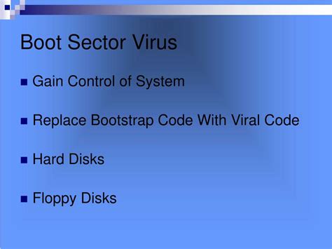 Image result for Boot Sector Virus Examples