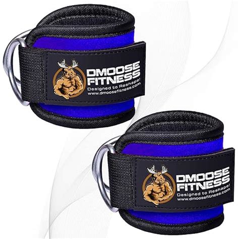 Buy DMoose Fitness Ankle Strap for Cable Machines for Kickbacks, Glute ...