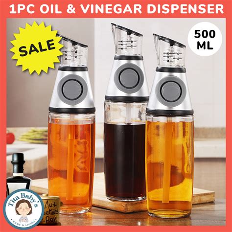 Bottle For Oil Vinegar With Glass Dispenser size:a 40％OFFの激安セール