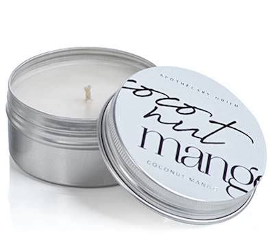 Coconut Mango Zodax Apothecary Guild Scented Tin Candle : Amazon.in ...