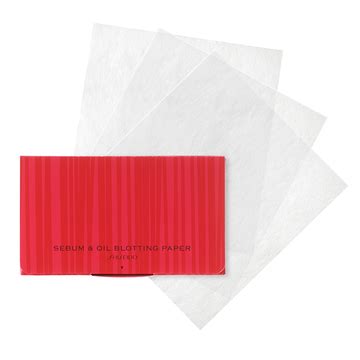 Shiseido Oil Blotting Paper Matting wipes, 90 sheets - buy online from ...