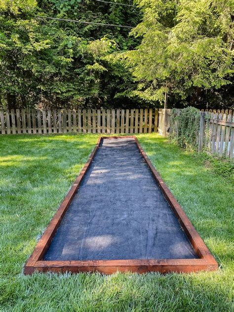 Bocce Dimensions Court