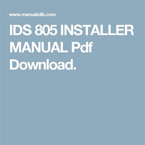 Image result for IDs 805 Output Programming