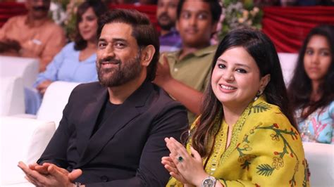 Pics: MS Dhoni, Sakshi leave everyone in splits at 'LGM' trailer launch ...