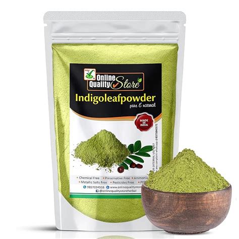 Buy Online Quality Store Indigo Powder |Organic Indigo Leaf Powder ...