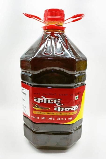 Kolu Kanak Mustard Oil 5ltr : Amazon.in: Grocery & Gourmet Foods