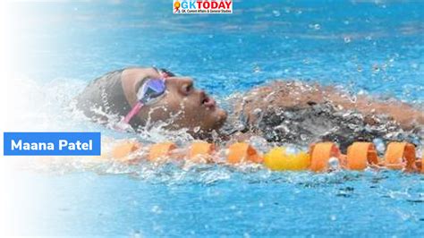 Maana Patel- First Indian Female Swimmer to qualify Tokyo 2020 Olympics ...