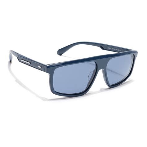 Voyage Select Rectangle Sunglasses (Blue Lens | Navy Blue Frame - SLPM