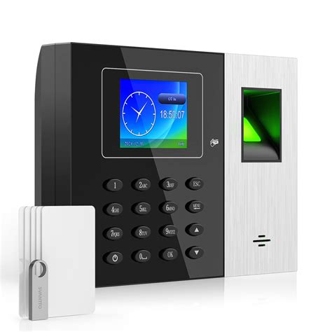 Buy SVANTTO Time Clock for Employees Small Business with Finger Scan ...