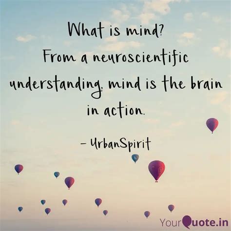 What is mind? From a neur... | Quotes & Writings by Nanubala Hari ...