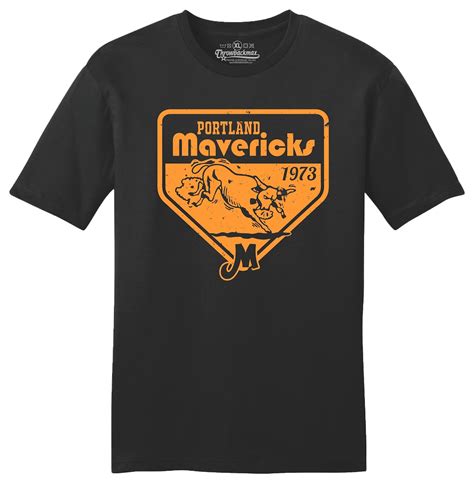 Throwbackmax Portland Mavericks "logo" 1973 Baseball Classic Cut ...