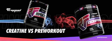 Creatine vs Pre-Workout