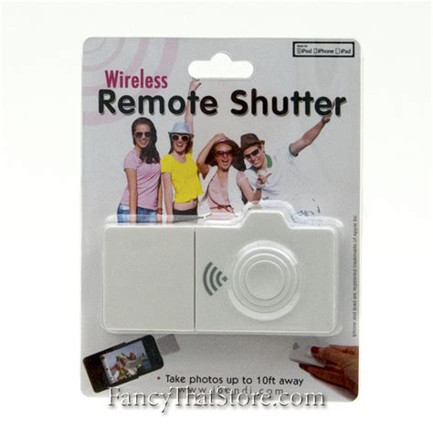 Wireless iPhone Camera Shutter Remote Control— Fancy That Store