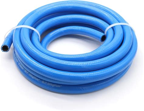 Soft tubing Braided Rubber Oxygen-Acetylene Air Hose Red Blue 8mm x ...
