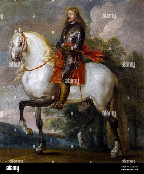 Charles II of Spain (1661-1700), (Carlos II of Spain), equestrian ...