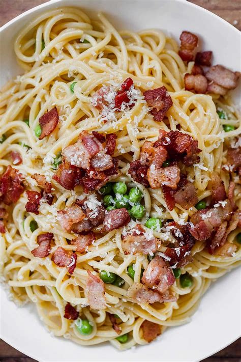Pasta Carbonara With Bacon at Angel Singleton blog