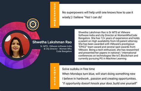 Know Your AWS Community Day Bengaluru 2019 Speaker - Shwetha Lakshman ...