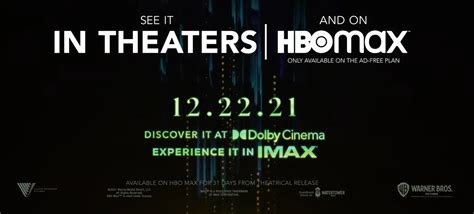 Matrix 4 HBO Max 的图像结果