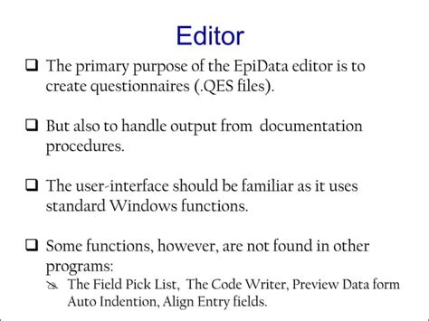 Image result for Epidata Tutorial
