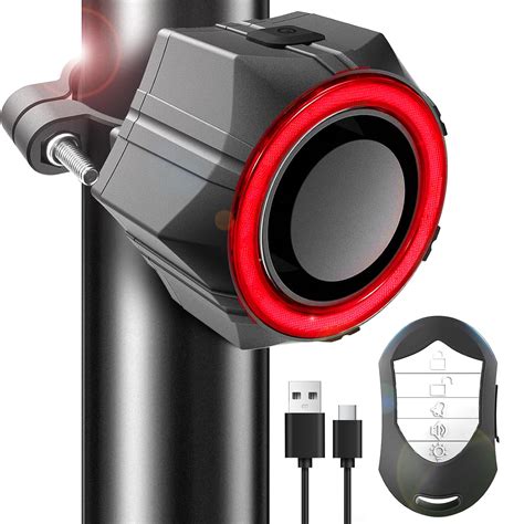 BANGTING 110dB Loud Bike Alarms with Remote, Wireless Best Anti Theft ...