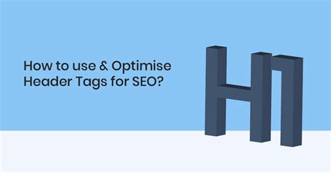 HTML Heading Tags: The SEO Guide for H1 - H6