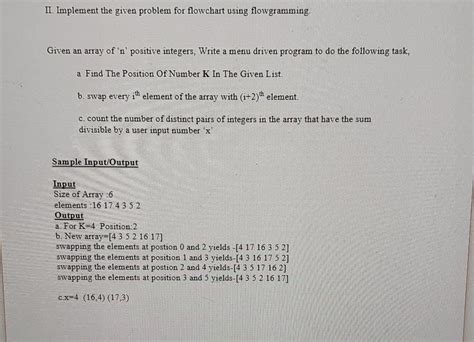 Array Flowchart Example 的图像结果