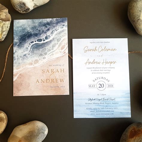 Island Wedding Invitation
