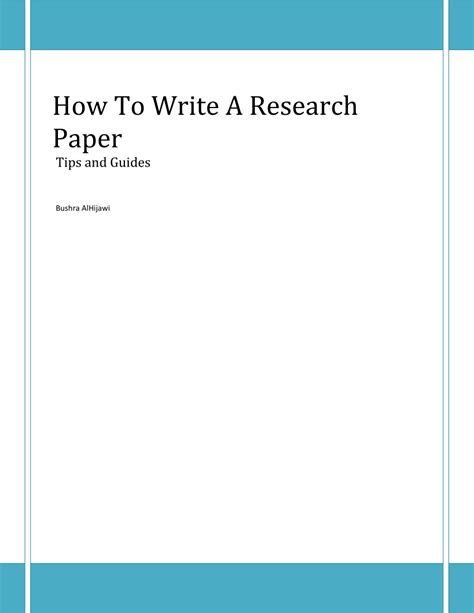 Image result for Research Paper Tips