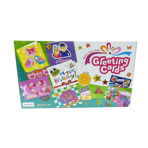 Ekta Greeting cards making kit game for kids Multi color – Rainbow Toys