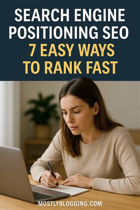 Search Engine Positioning SEO: 7 Easy Ways to Rank Fast
