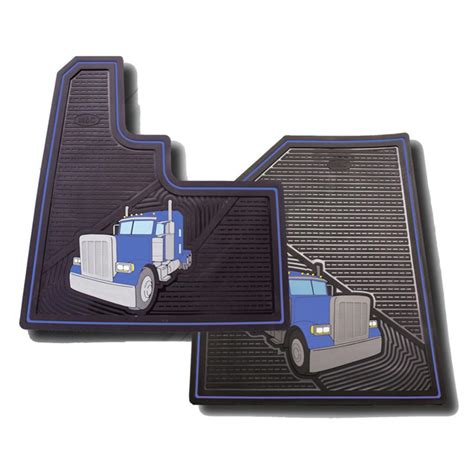 Peterbilt 379 Rubber Floor Mats - Raney's Truck Parts